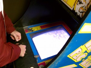 Playing Ms. Pacman