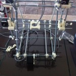 Prusa Mendel in building stage
