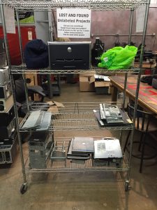 Lost and Found Rack